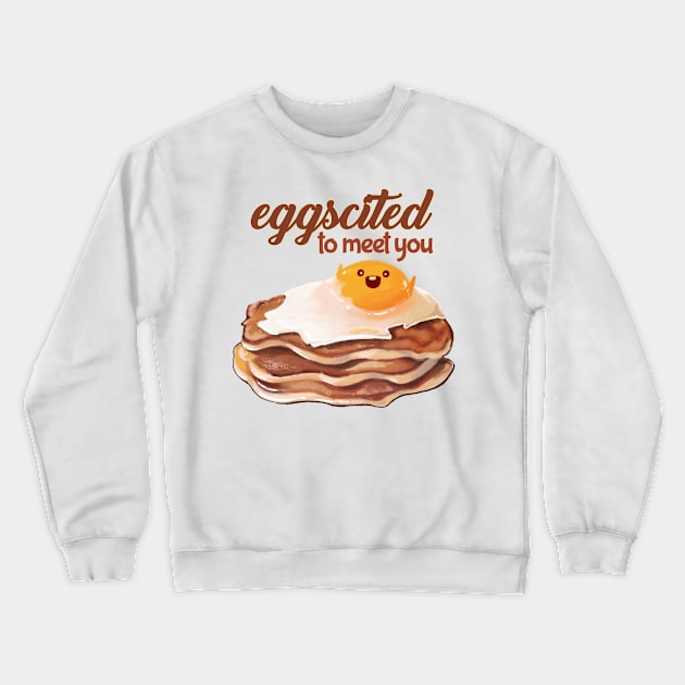 Easter Egg in Love Crewneck Sweatshirt by Mamory-food